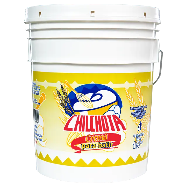 Crema para Batir Pastelera Cubeta Chilchota 19 kg