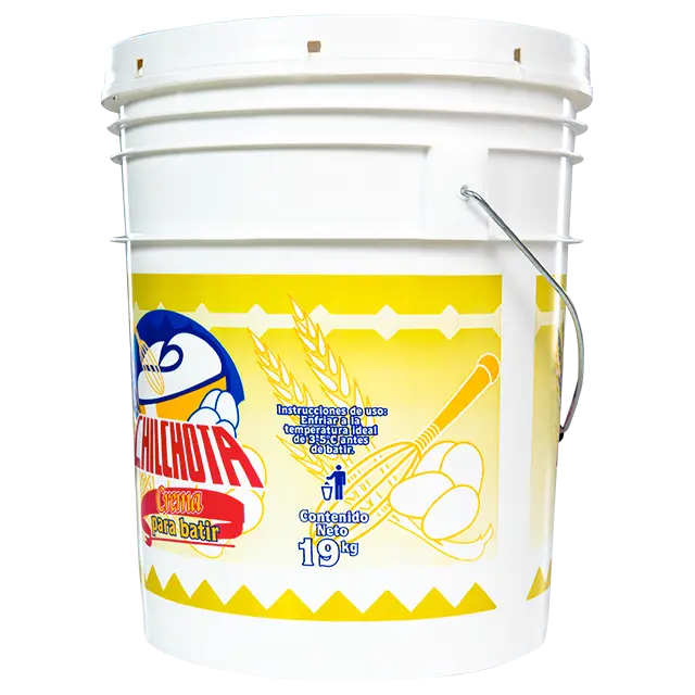 Crema para Batir Pastelera Cubeta Chilchota 19 kg