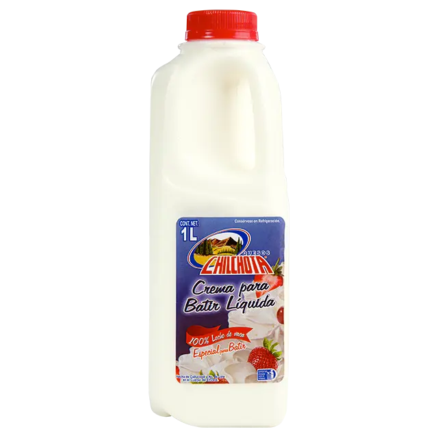 Crema para Batir Líquida Chilchota Botella