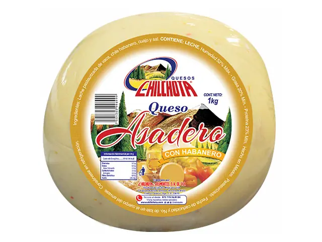 Queso Asadero con Habanero Chilchota