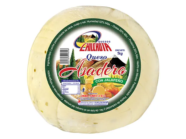 Queso Asadero con Jalapeño Chilchota